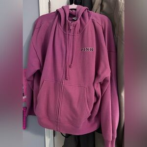 Pink Sweatpants & Jacket Set